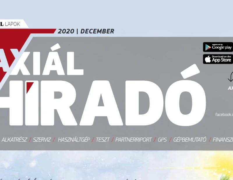 Megjelent: AXIÁL Híradó 2020. 05. szám (+magazin)