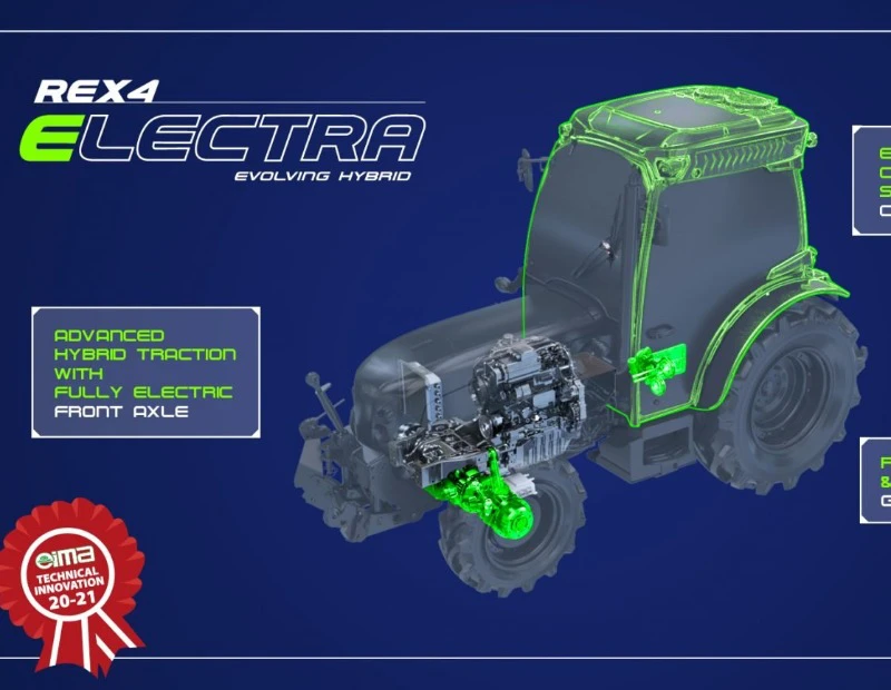 Landini REX 4 Electra- Evolving Hybrid