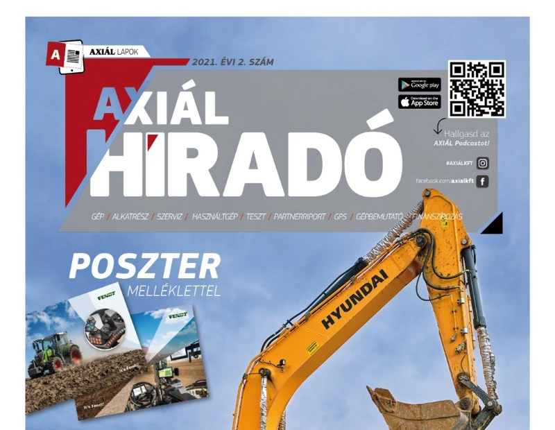 AXIÁL Híradó 2021. évi 2. szám (+magazin)