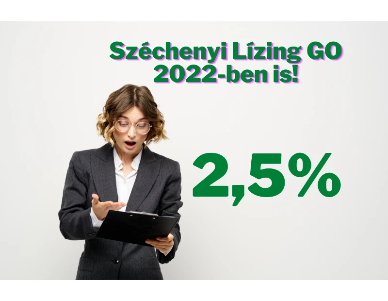 Folytatódik a Széchenyi Lízing GO! program 2022-ben is