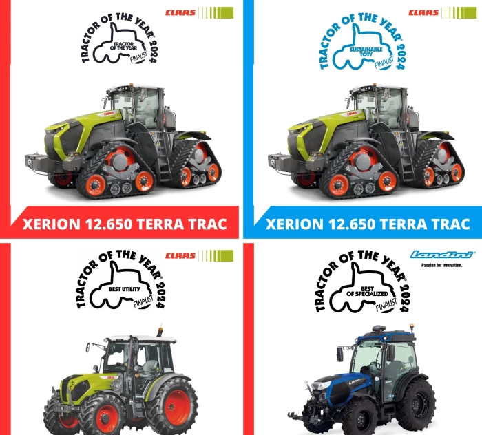 Kiváló gépek Az Év Traktora 2023 versenyben
