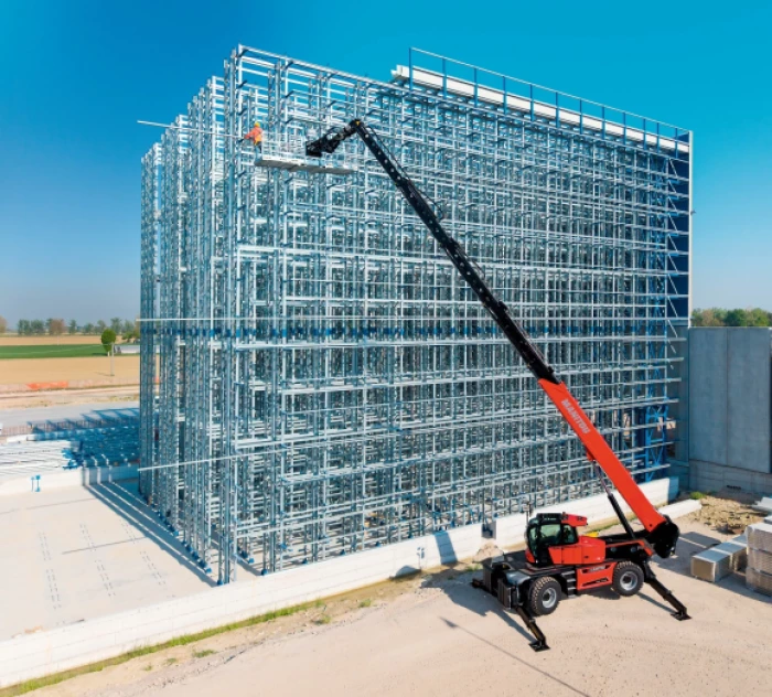Manitou MRT 4080 - 40 méteres emelési magasság, sokoldalú felhasználás