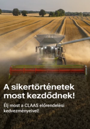 CLAAS előrendelés 2027